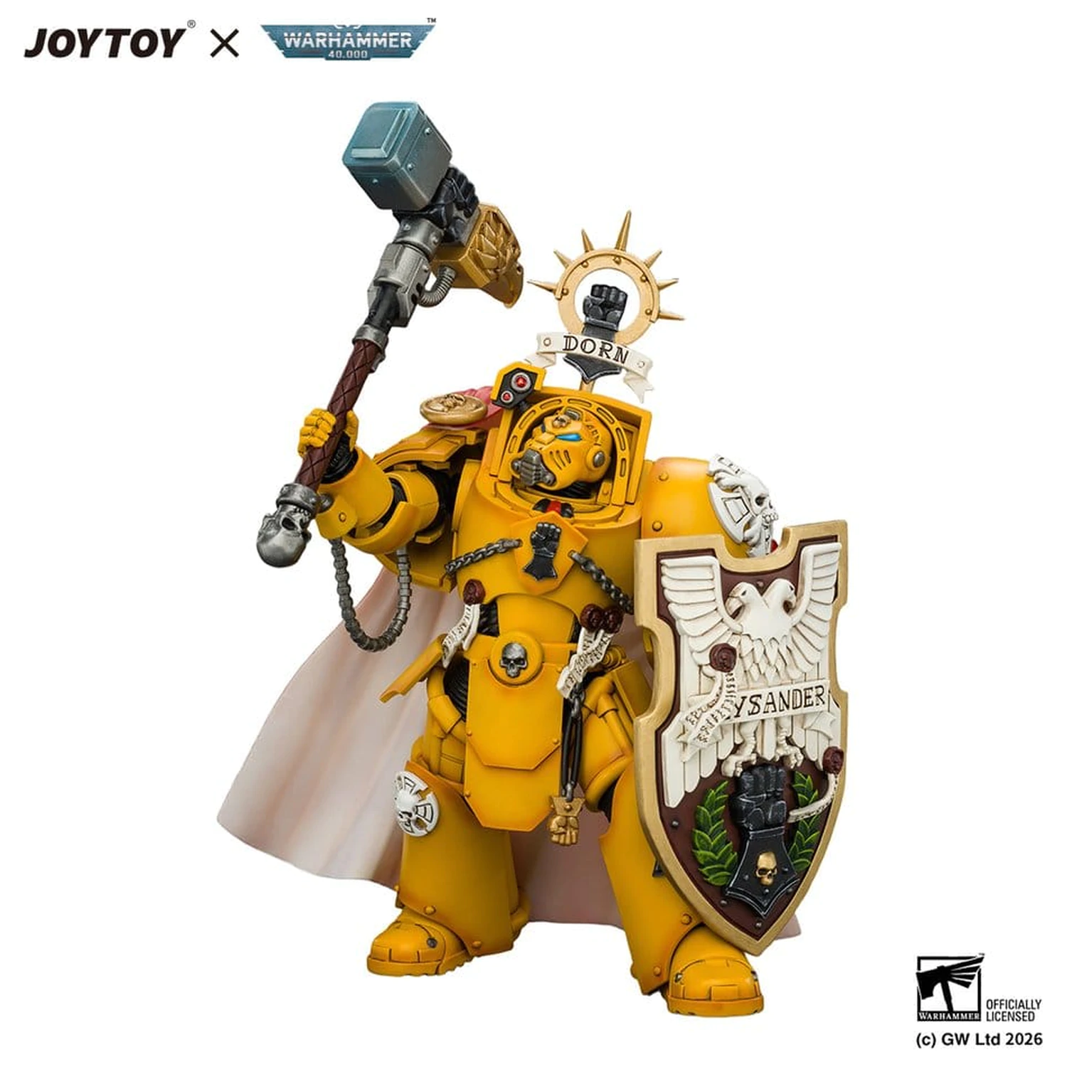 Warhammer figurka akcji Imperial Fists Darnath Lysander 14 cm zdjęcie produktu
