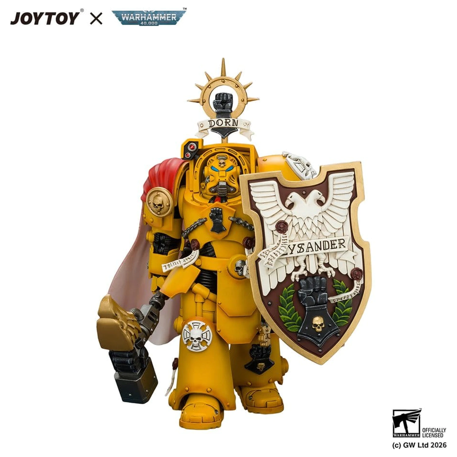 Warhammer figurka akcji Imperial Fists Darnath Lysander 14 cm zdjęcie produktu