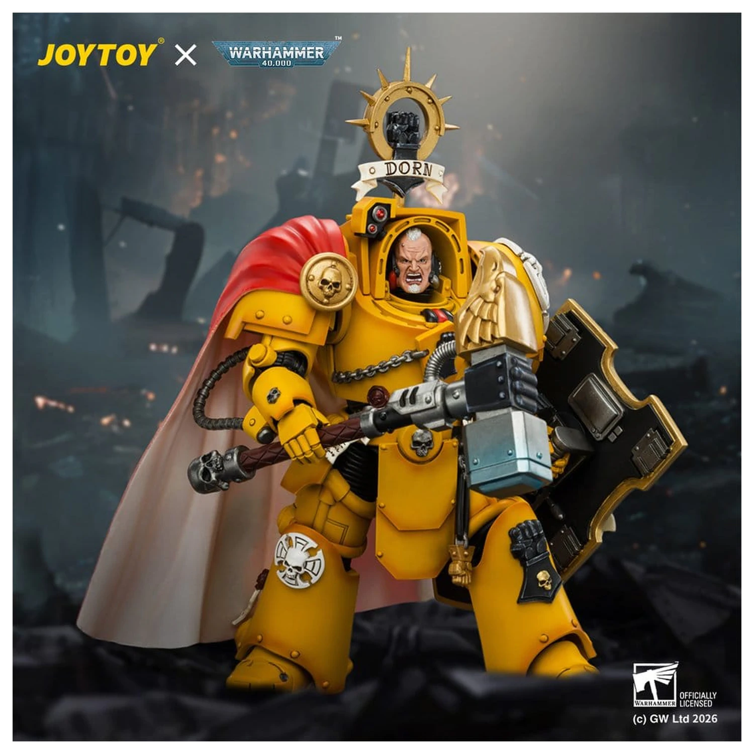 Warhammer figurka akcji Imperial Fists Darnath Lysander 14 cm zdjęcie produktu