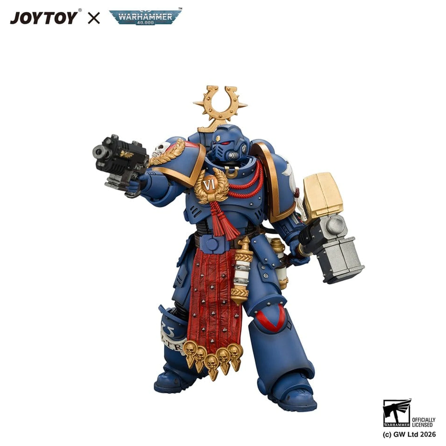 Warhammer Figurka akcji Ultramarines Ferren Areios 12 cm zdjęcie produktu