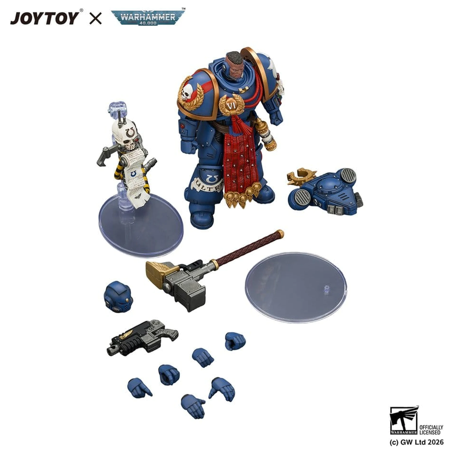 Warhammer Figurka akcji Ultramarines Ferren Areios 12 cm zdjęcie produktu