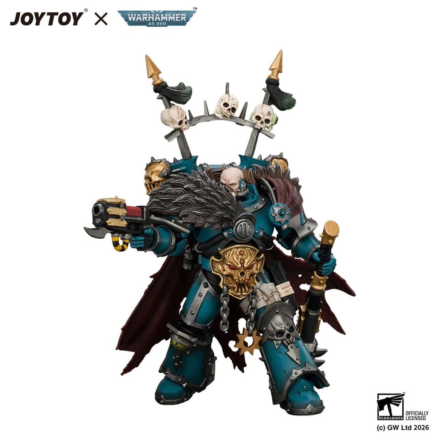 Figurka akcji Warhammer Alpha Legion Chaos Lord 13 cm zdjęcie produktu