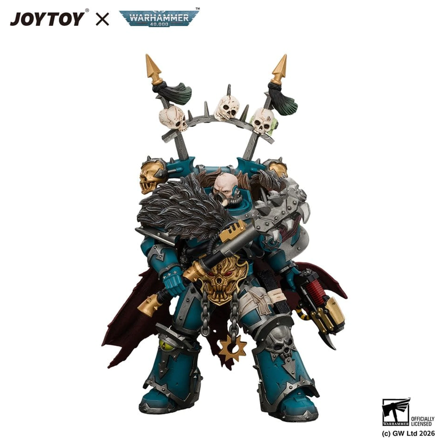 Figurka akcji Warhammer Alpha Legion Chaos Lord 13 cm zdjęcie produktu