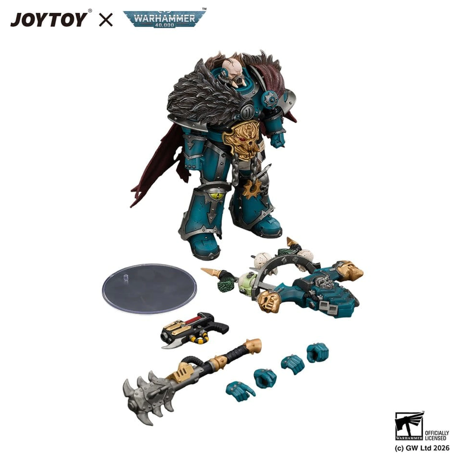 Figurka akcji Warhammer Alpha Legion Chaos Lord 13 cm zdjęcie produktu