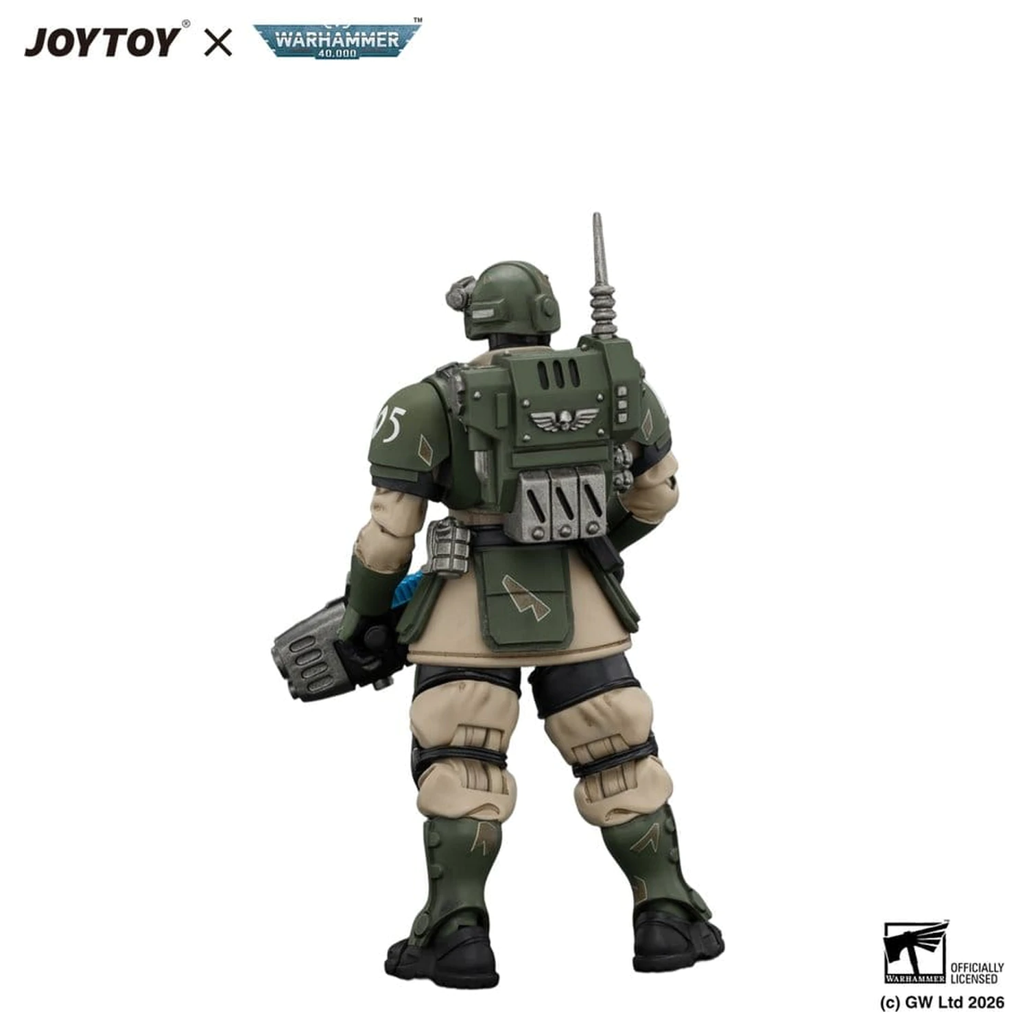 Warhammer figurka akcji Astra Militarum Kasrkin 4 z pistoletem plazmowym zdjęcie produktu