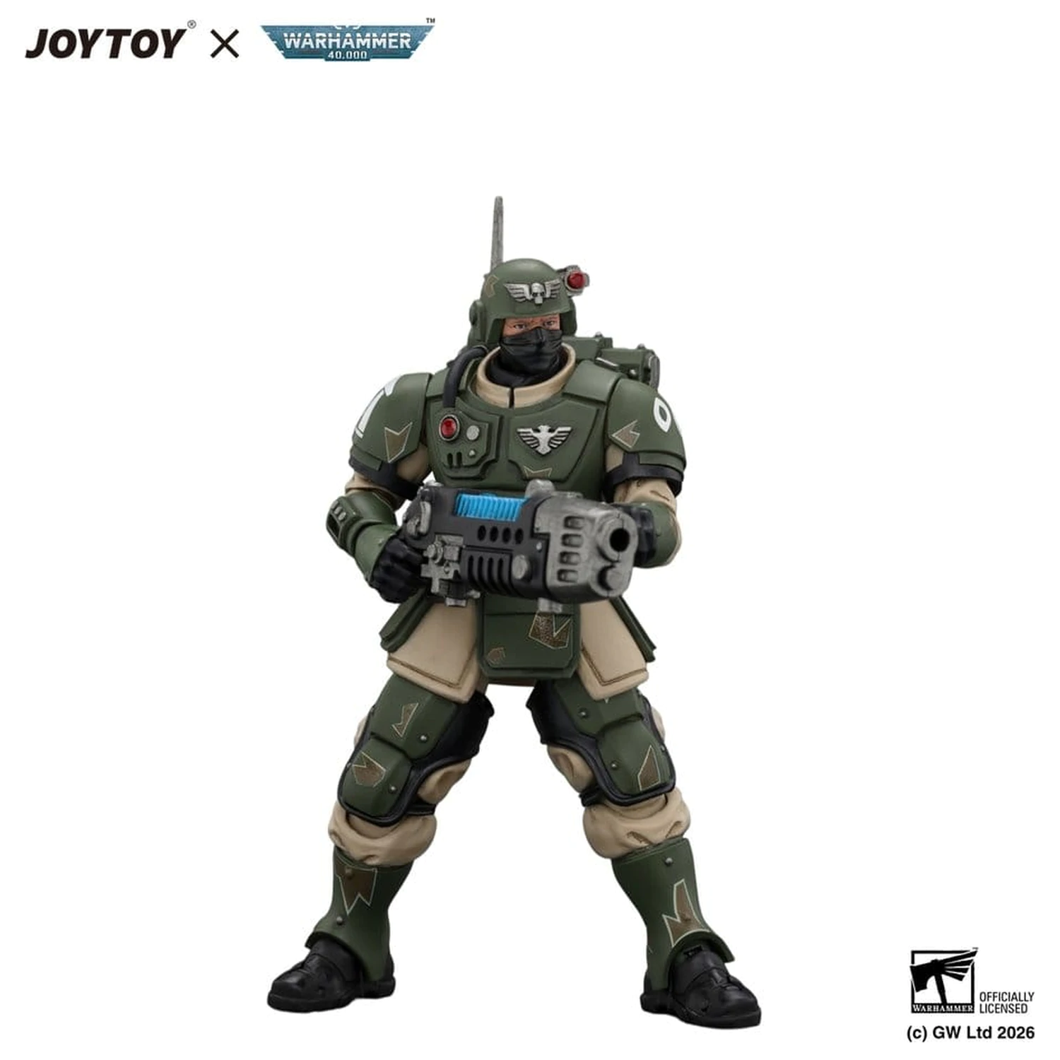 Warhammer figurka akcji Astra Militarum Kasrkin 4 z pistoletem plazmowym zdjęcie produktu