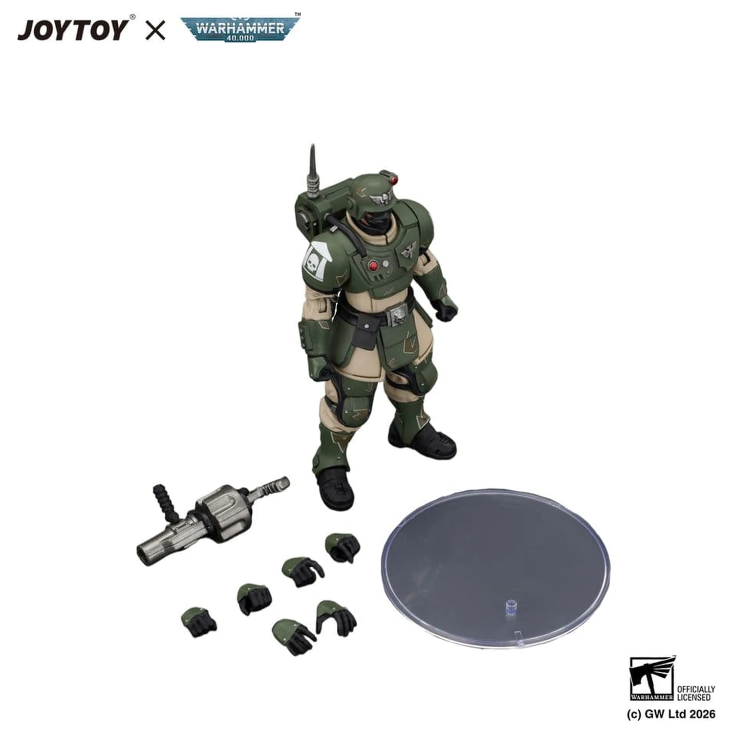 Warhammer Figurka Akcji Astra Militarum Kasrkin 5 z wyrzutnią granatów zdjęcie produktu