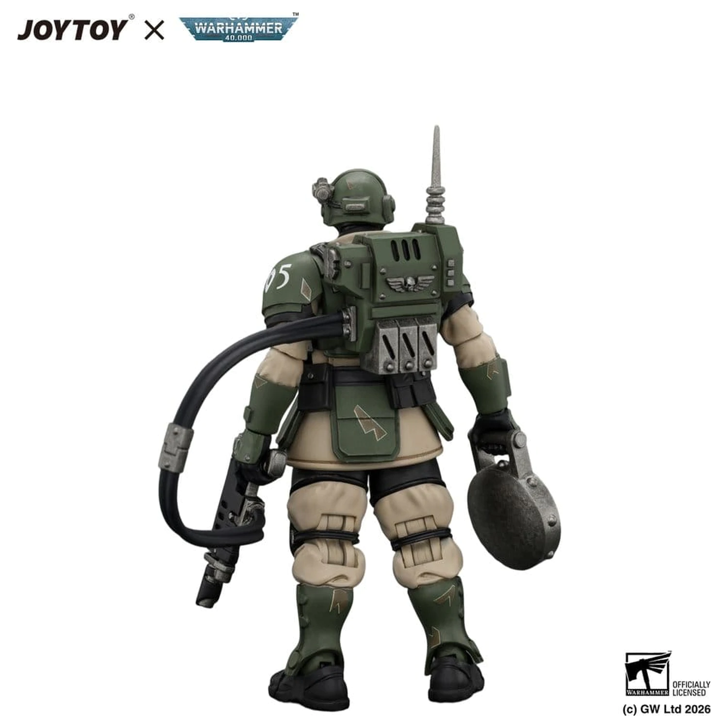 Warhammer Figurka Akcji Astra Militarum Kasrkin 6 z Hot-shot Laspistolem zdjęcie produktu