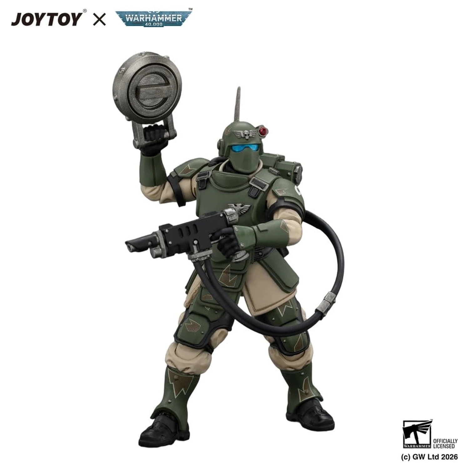 Warhammer Figurka Akcji Astra Militarum Kasrkin 6 z Hot-shot Laspistolem zdjęcie produktu