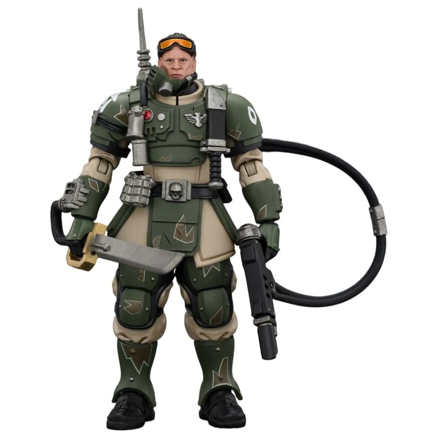 Warhammer figurka akcji Astra Militarum Kasrkin 7 z Hot-shot Laspistol i Power Sword zdjęcie produktu