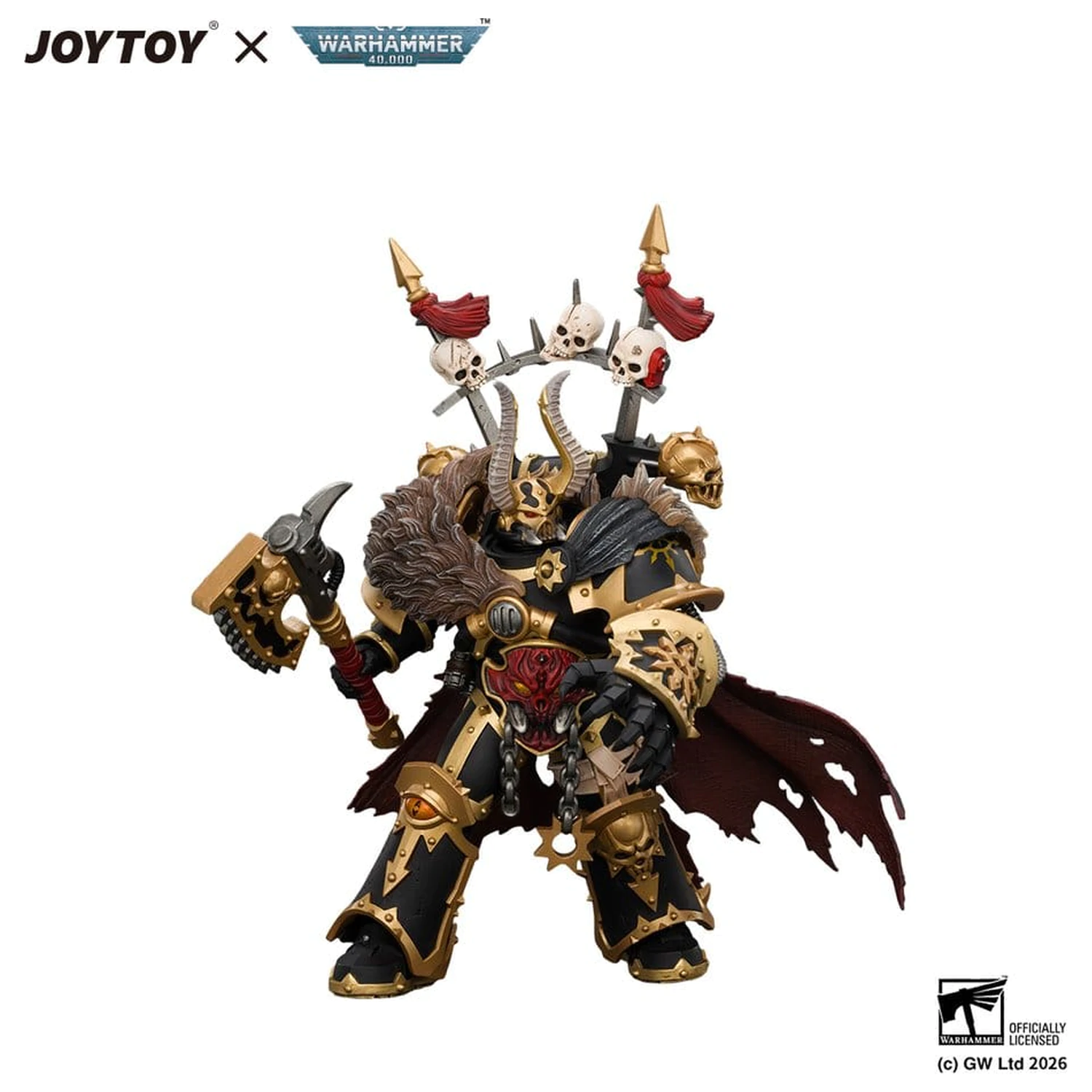 Figurka Warhammer Black Legion Chaos Lord 13 cm zdjęcie produktu