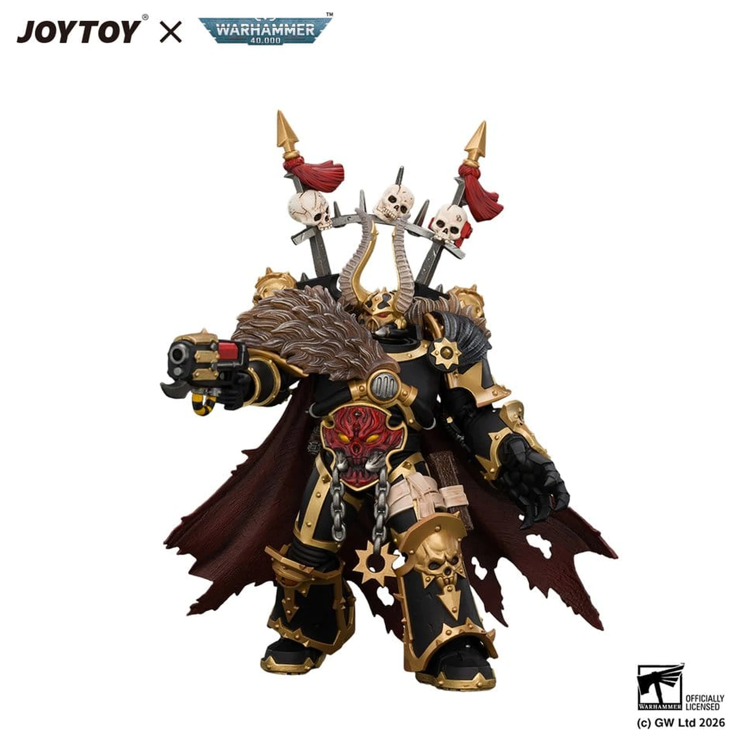 Figurka Warhammer Black Legion Chaos Lord 13 cm zdjęcie produktu