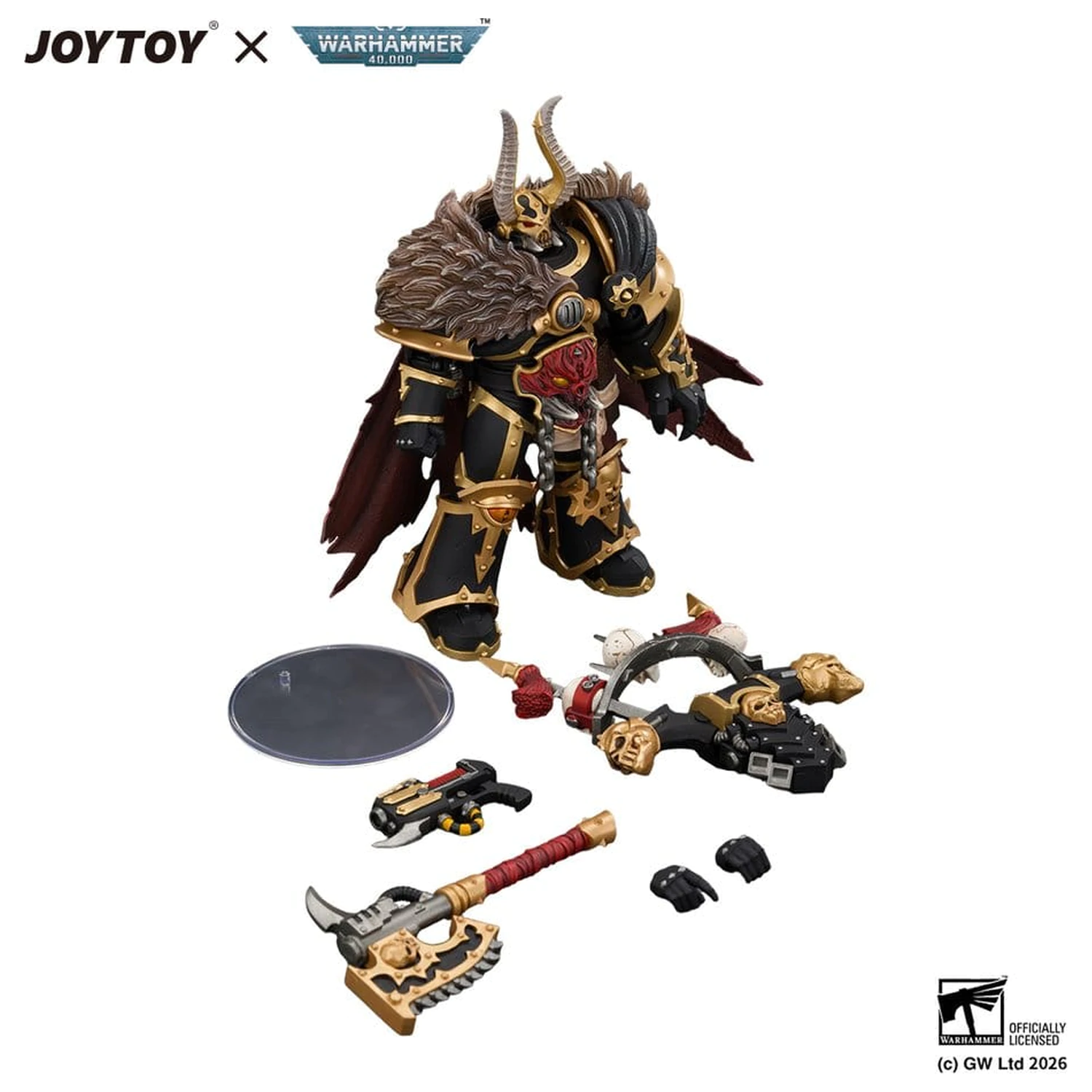 Figurka Warhammer Black Legion Chaos Lord 13 cm zdjęcie produktu