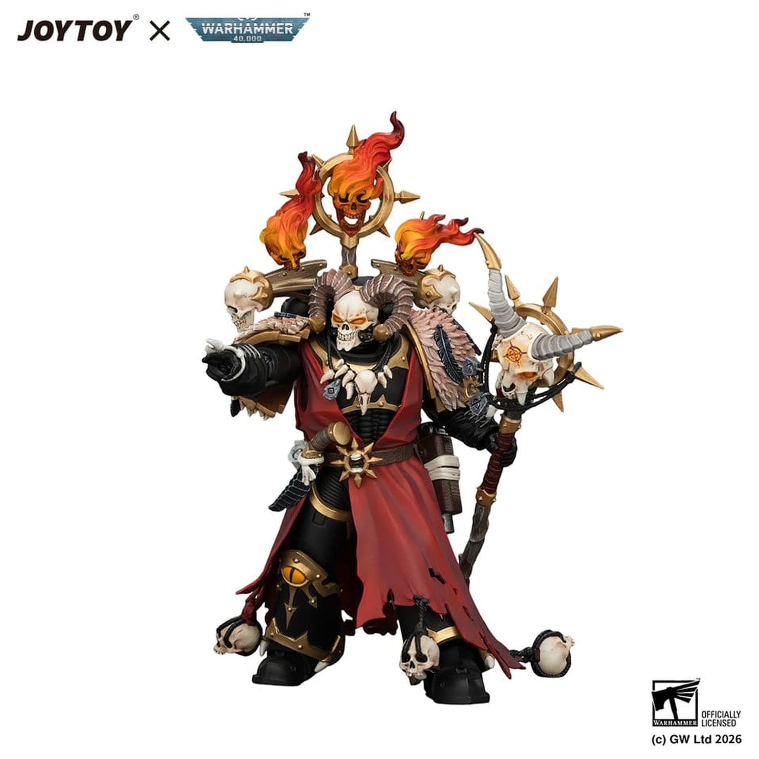 Warhammer figurka akcji Black Legion Master of Possession 13 cm zdjęcie produktu