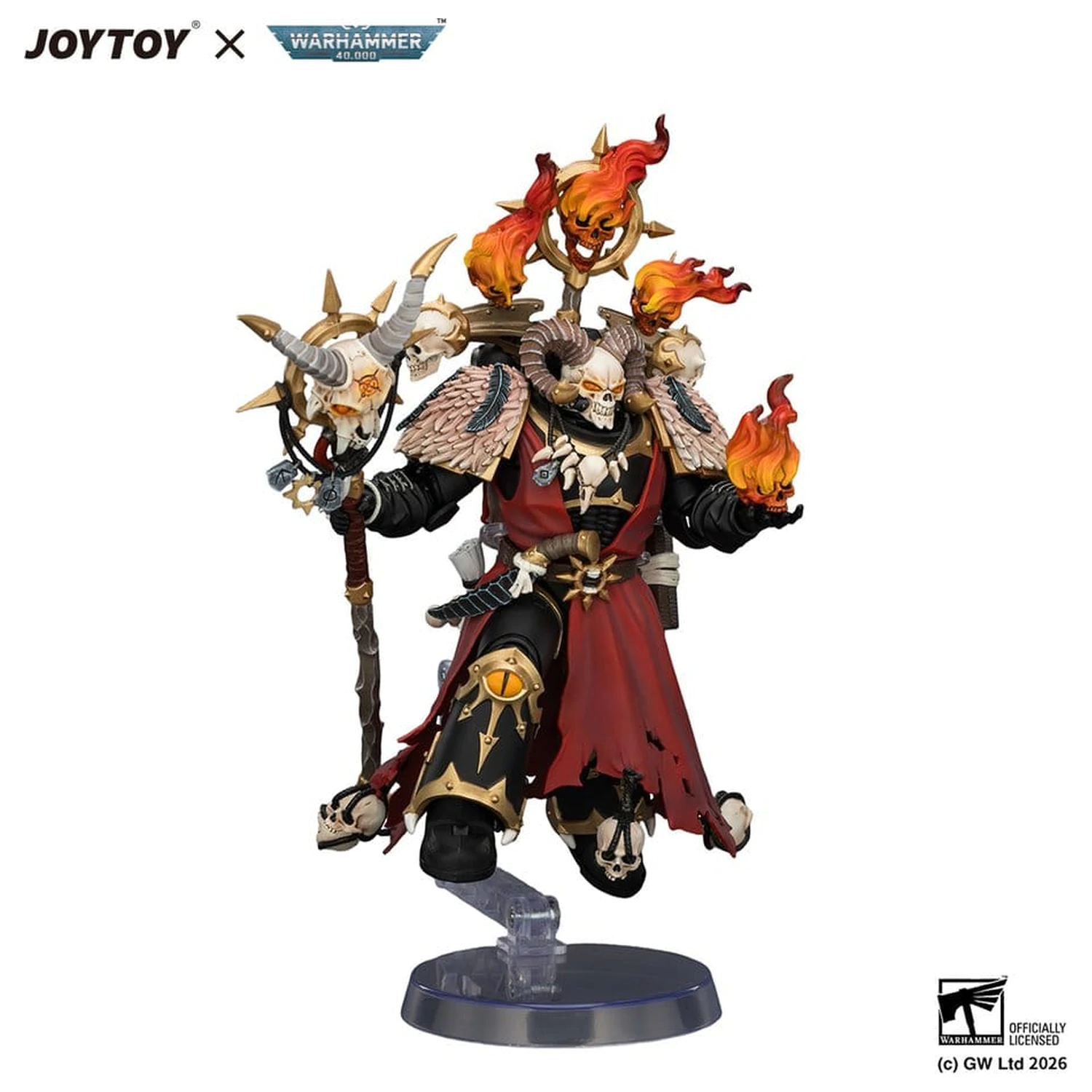 Warhammer figurka akcji Black Legion Master of Possession 13 cm zdjęcie produktu