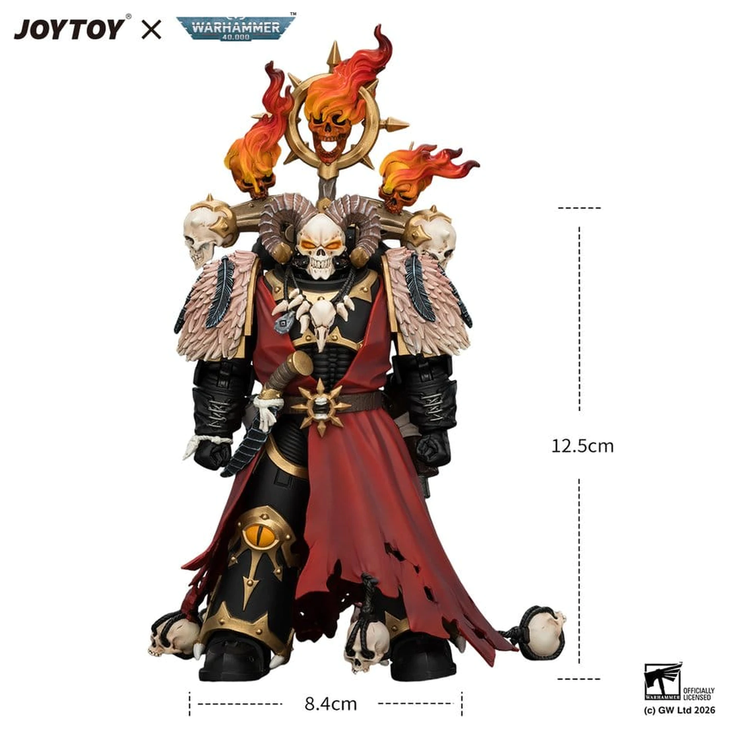 Warhammer figurka akcji Black Legion Master of Possession 13 cm zdjęcie produktu