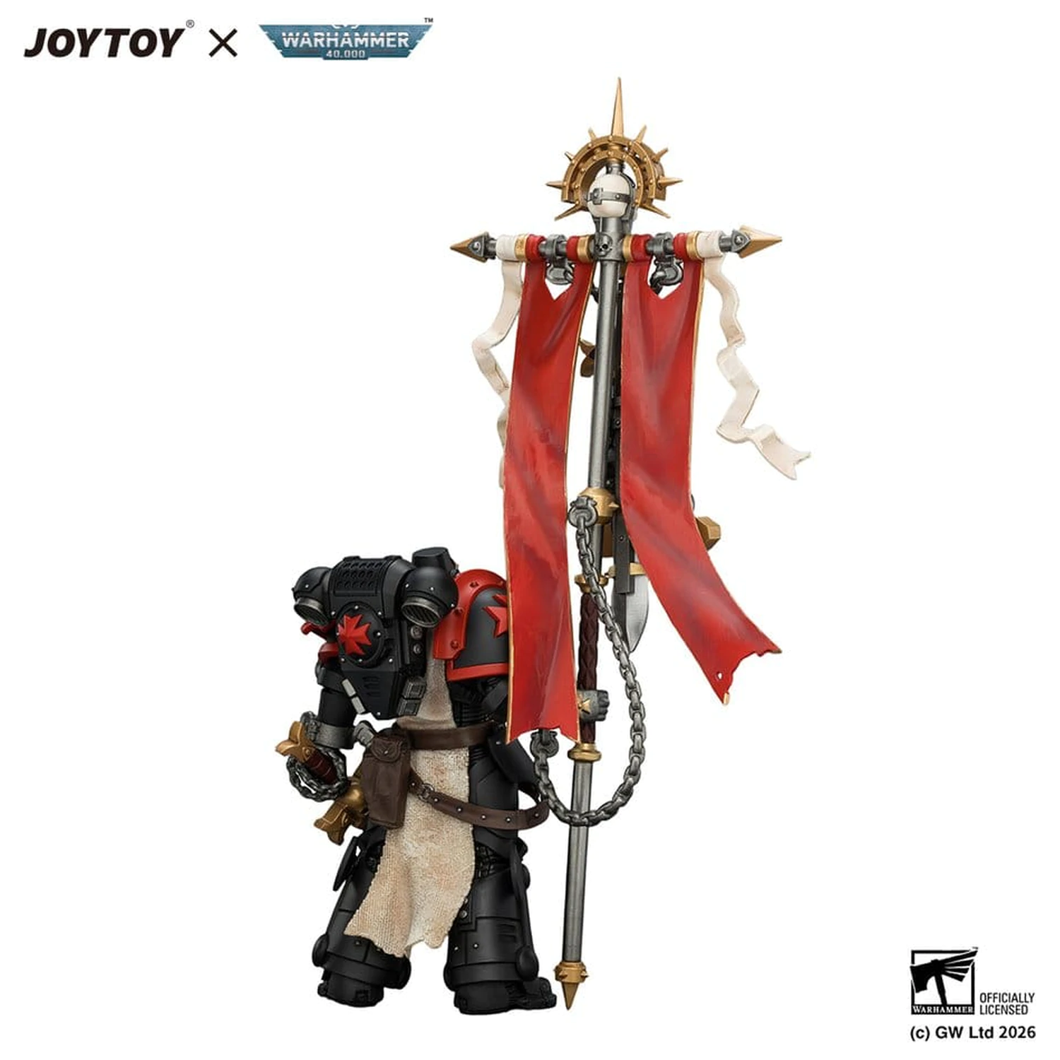 Warhammer Action Figure Black Templars Crusader Ancient 12 cm zdjęcie produktu