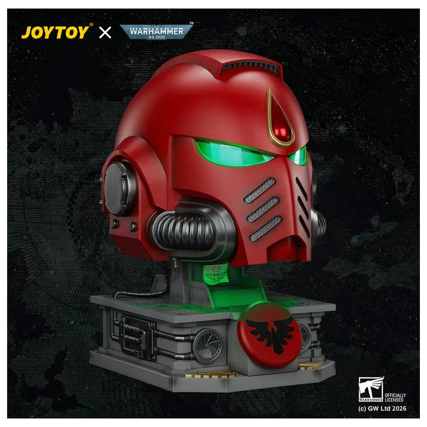 Warhammer Replika Kask Blood Angels MkX i stojak wystawowy 44 cm zdjęcie produktu
