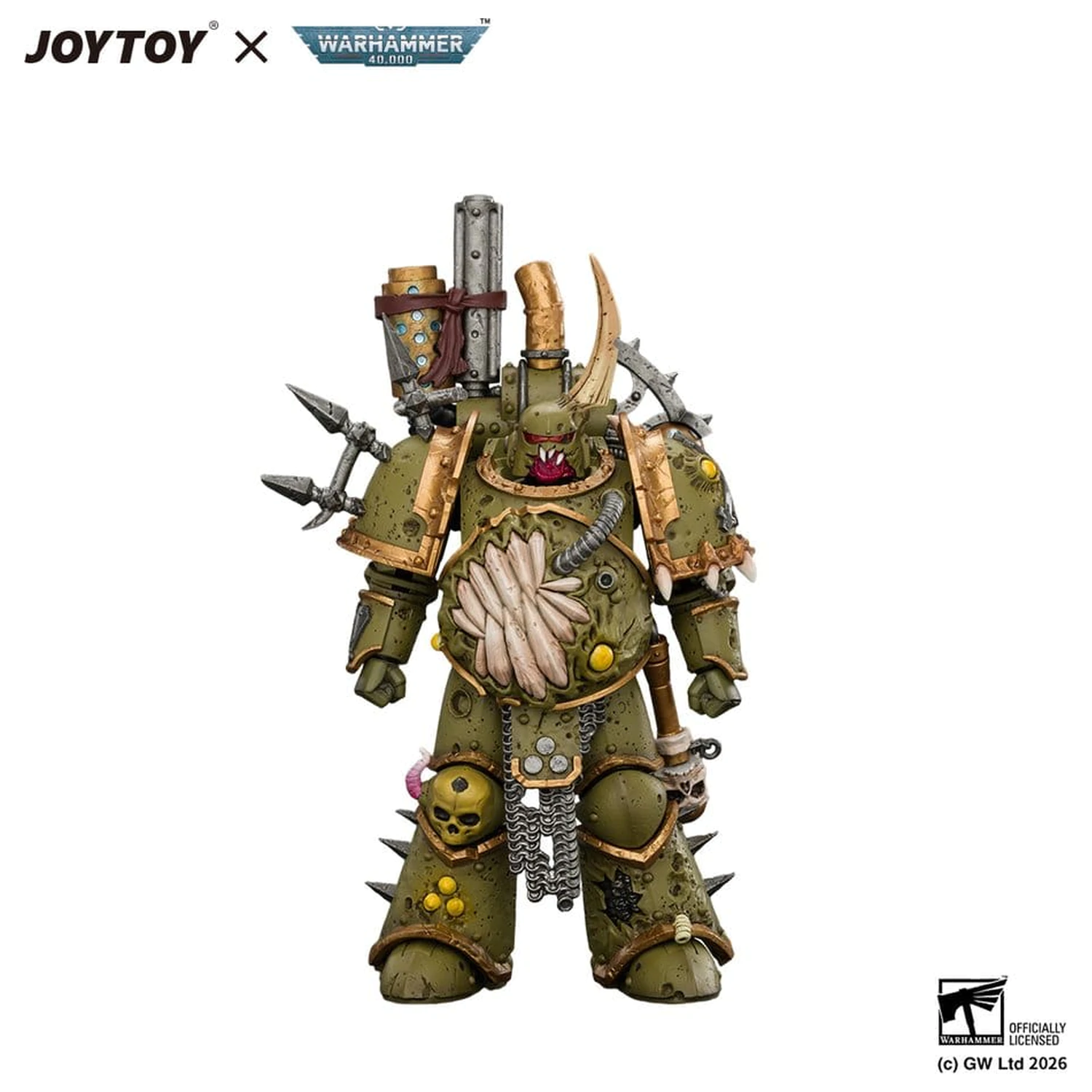 Figurka akcji Warhammer Death Guard Plague Marine 1 12 cm zdjęcie produktu