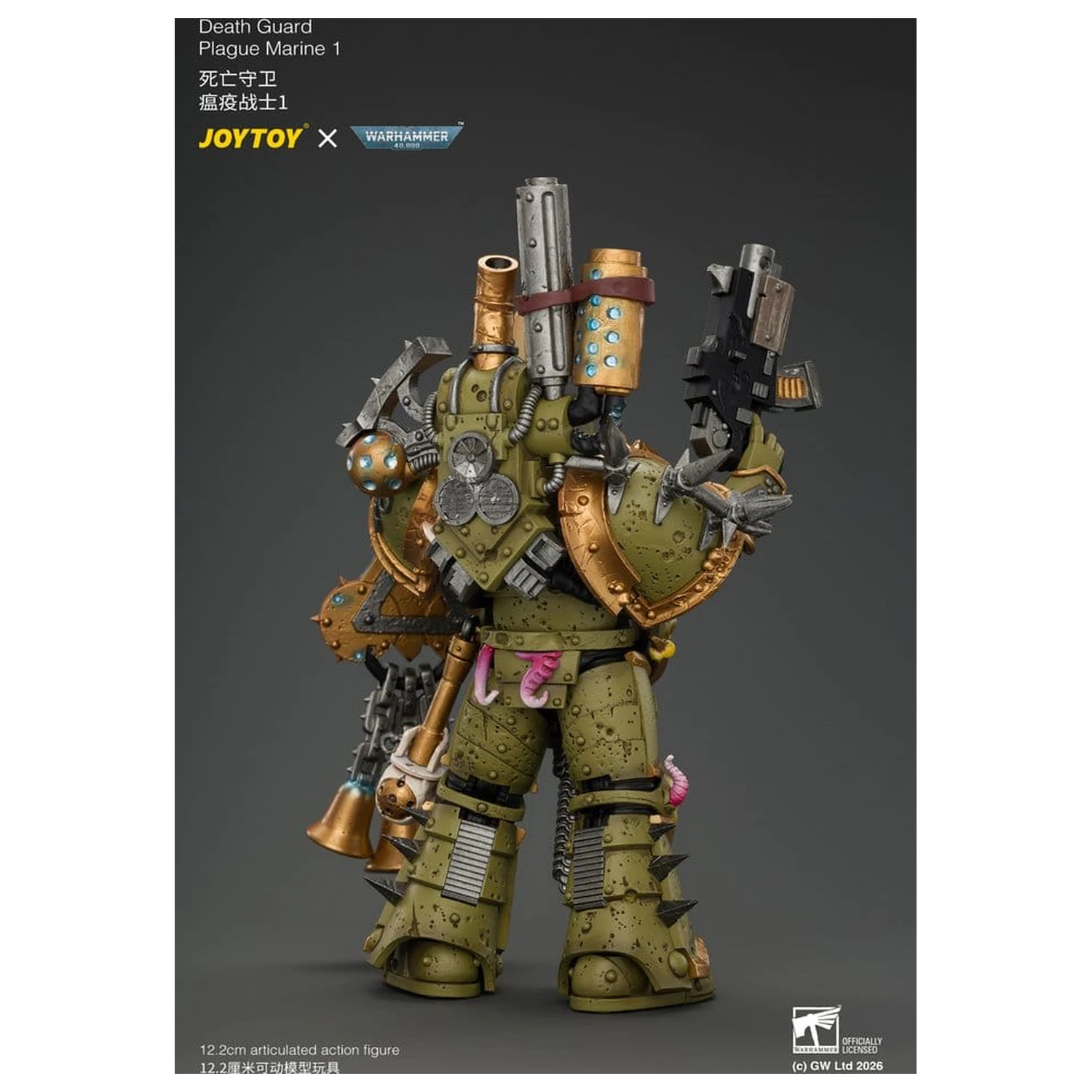 Figurka akcji Warhammer Death Guard Plague Marine 1 12 cm zdjęcie produktu