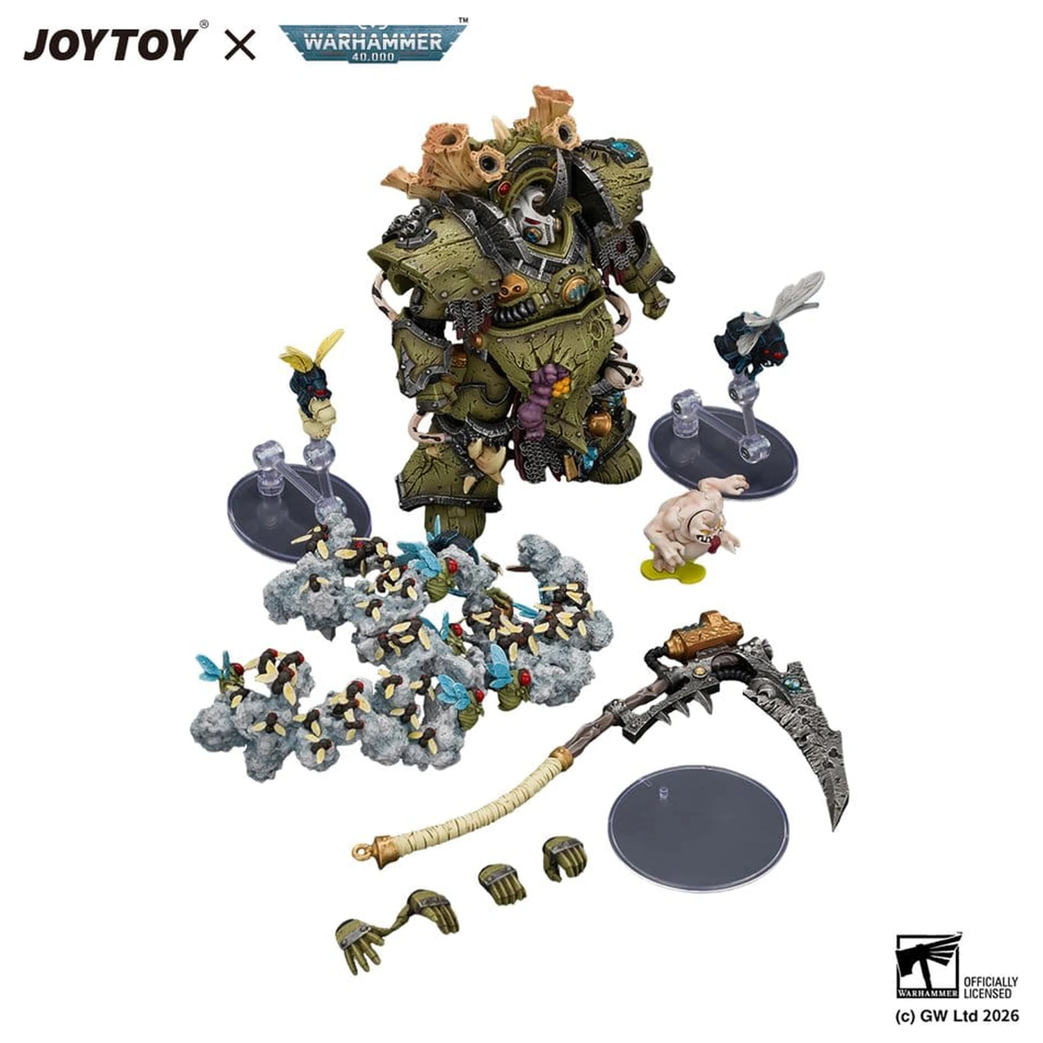 Figurka akcji Warhammer Death Guard Typhus Herald of the Plague God 15 cm zdjęcie produktu
