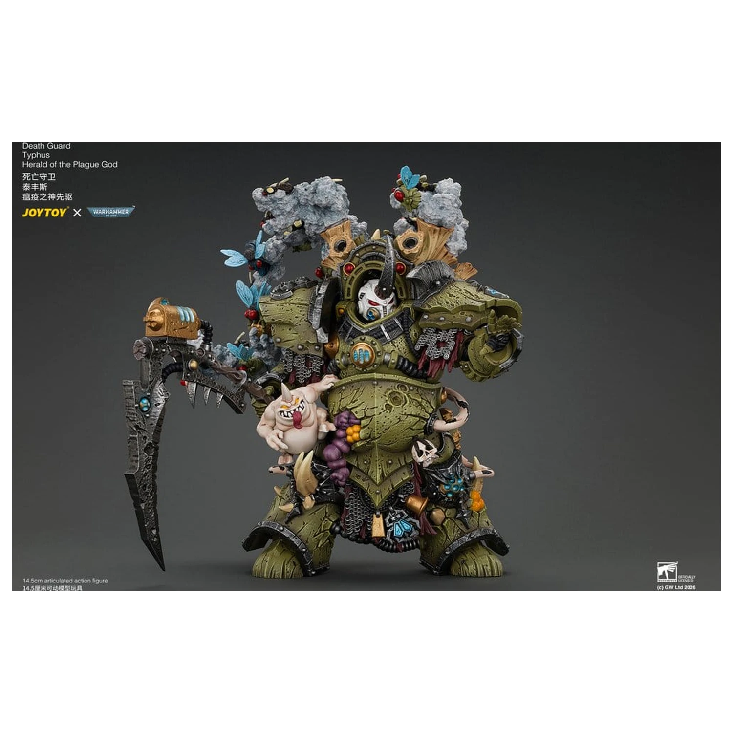 Figurka akcji Warhammer Death Guard Typhus Herald of the Plague God 15 cm zdjęcie produktu