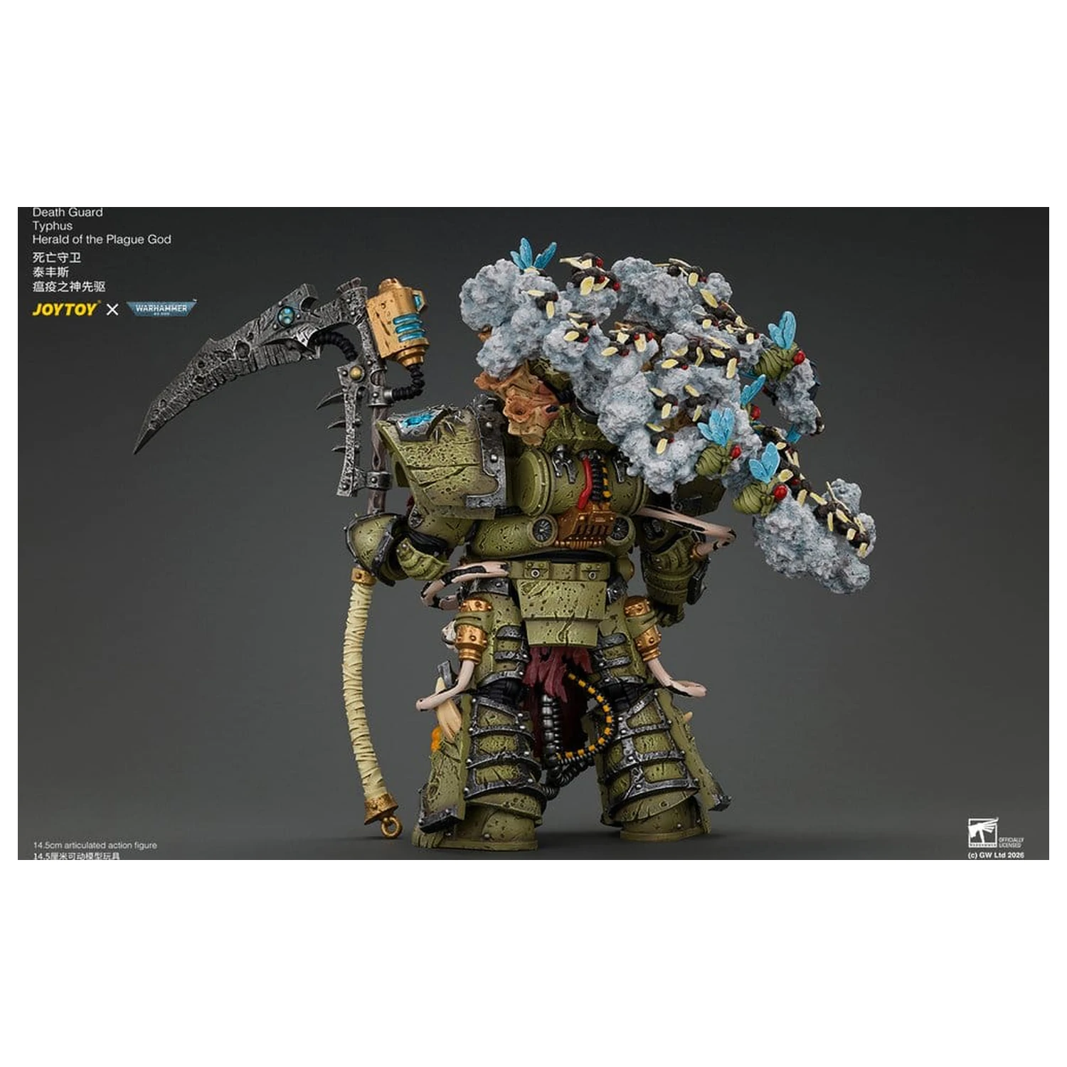Figurka akcji Warhammer Death Guard Typhus Herald of the Plague God 15 cm zdjęcie produktu