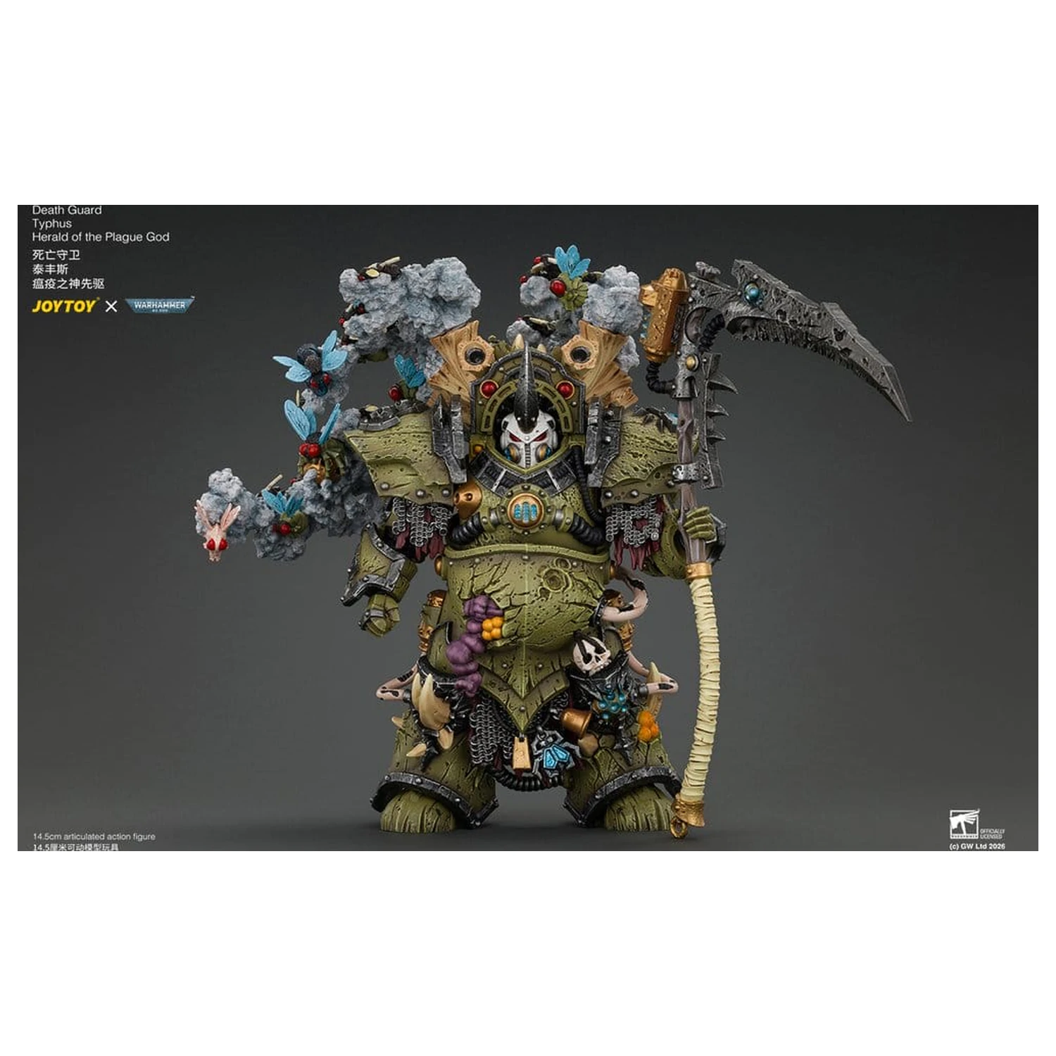 Figurka akcji Warhammer Death Guard Typhus Herald of the Plague God 15 cm zdjęcie produktu