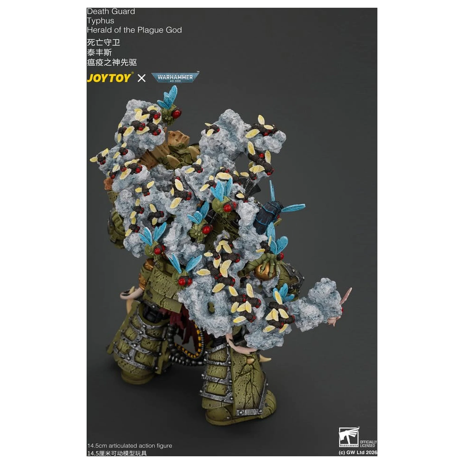 Figurka akcji Warhammer Death Guard Typhus Herald of the Plague God 15 cm zdjęcie produktu