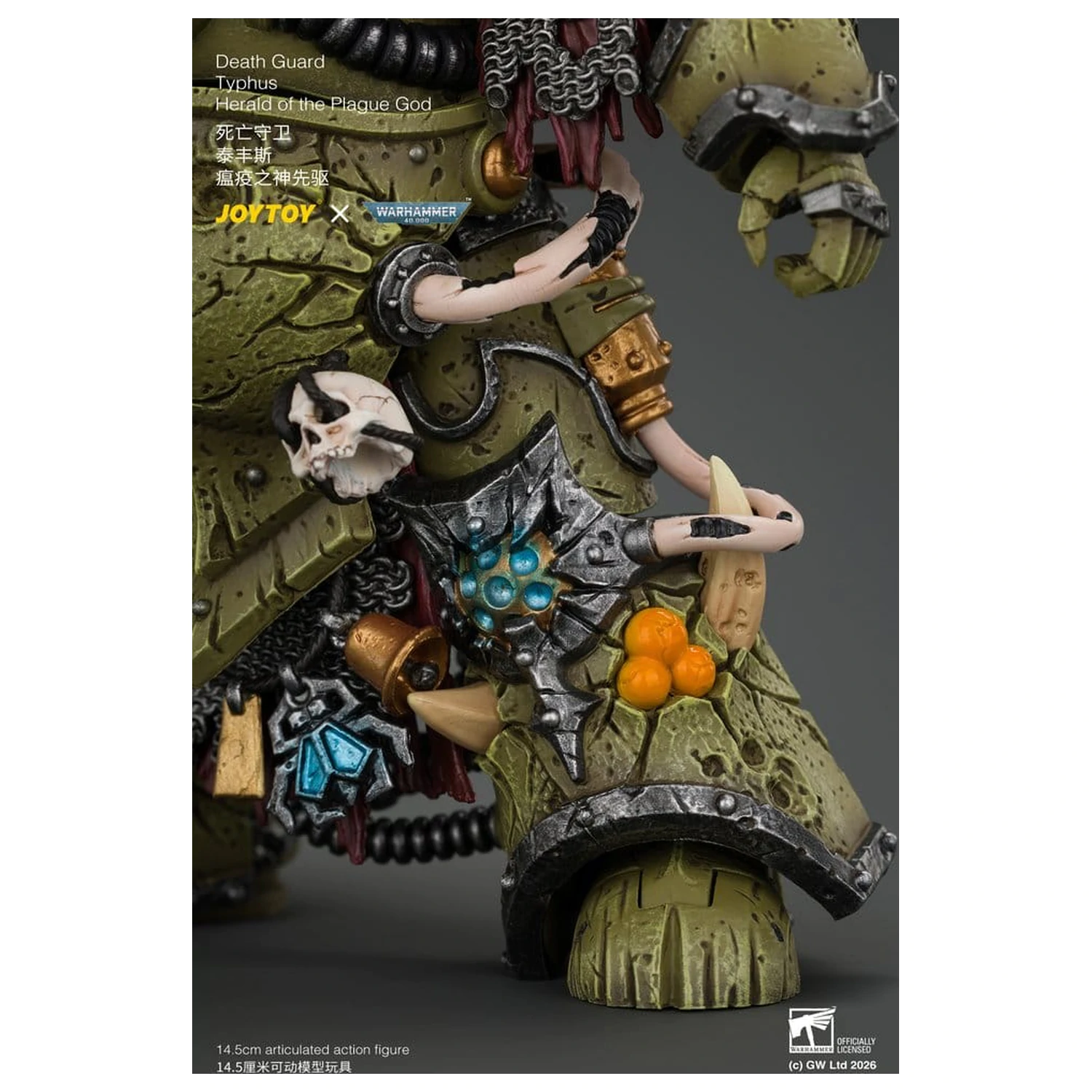 Figurka akcji Warhammer Death Guard Typhus Herald of the Plague God 15 cm zdjęcie produktu