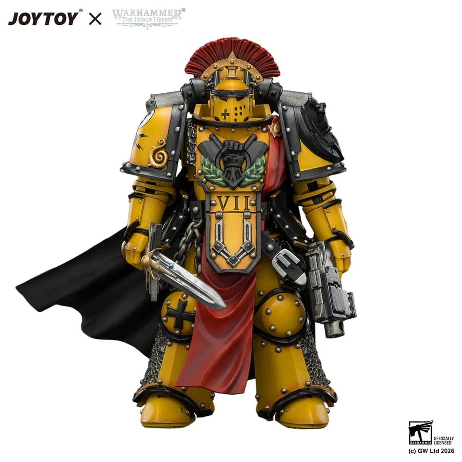 Warhammer Action Figure Imperial Fists Legion Praetor w pancerzu Mk III 13 cm zdjęcie produktu