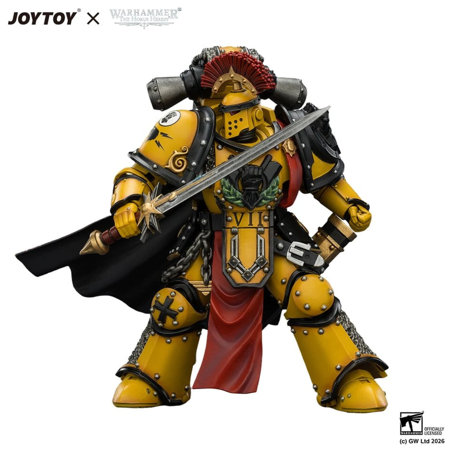 Warhammer Action Figure Imperial Fists Legion Praetor w pancerzu Mk III 13 cm zdjęcie produktu