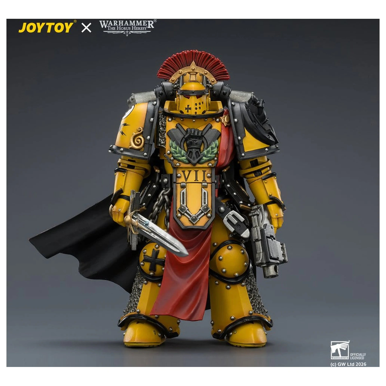 Warhammer Action Figure Imperial Fists Legion Praetor w pancerzu Mk III 13 cm zdjęcie produktu