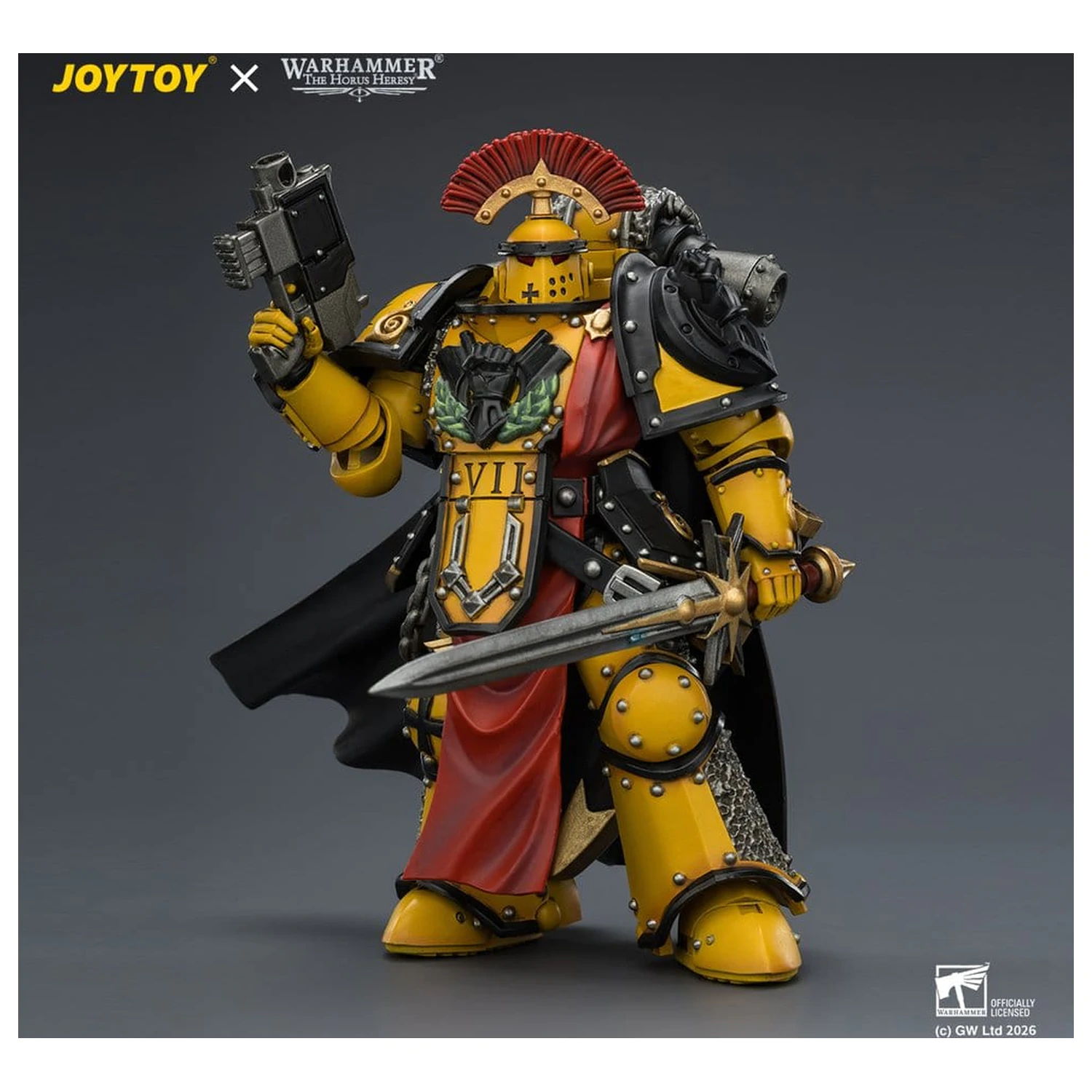 Warhammer Action Figure Imperial Fists Legion Praetor w pancerzu Mk III 13 cm zdjęcie produktu