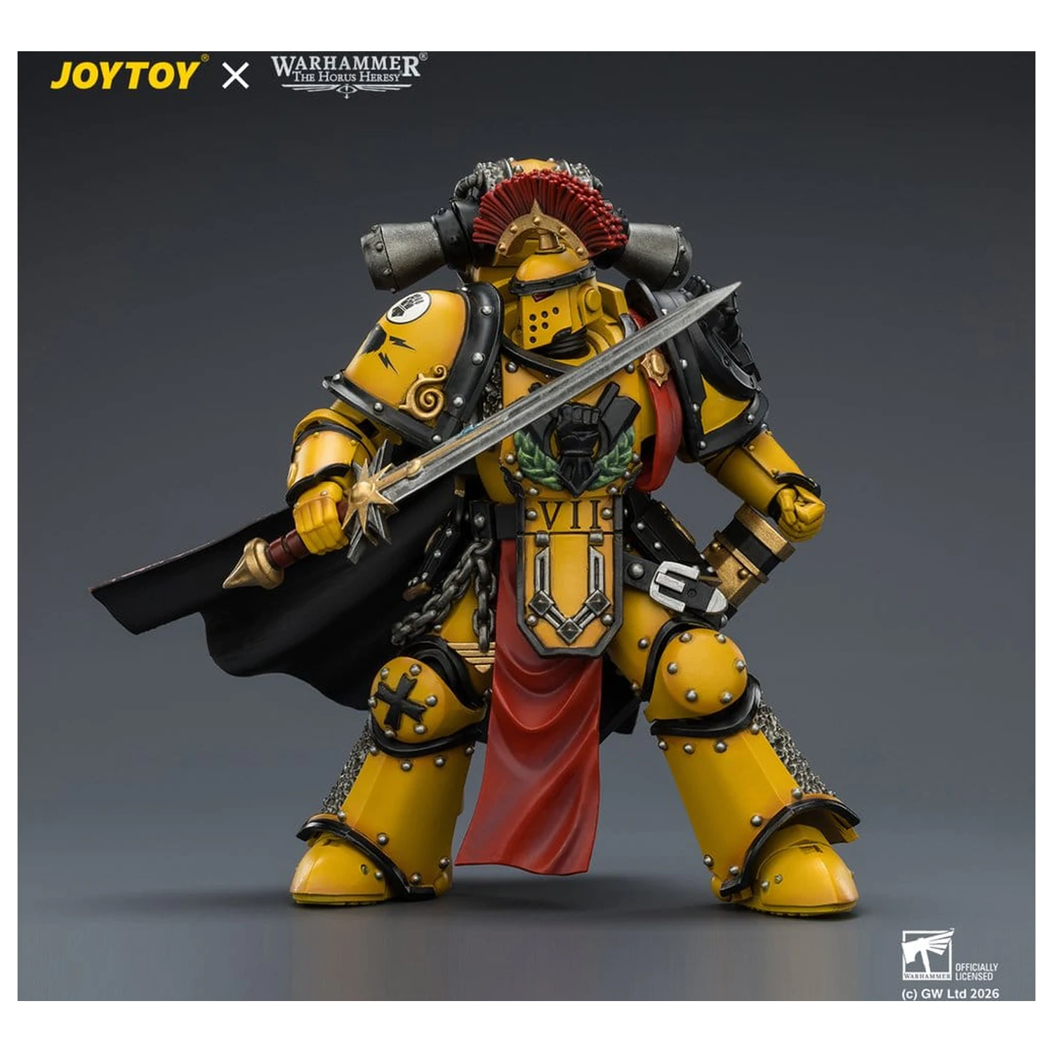 Warhammer Action Figure Imperial Fists Legion Praetor w pancerzu Mk III 13 cm zdjęcie produktu