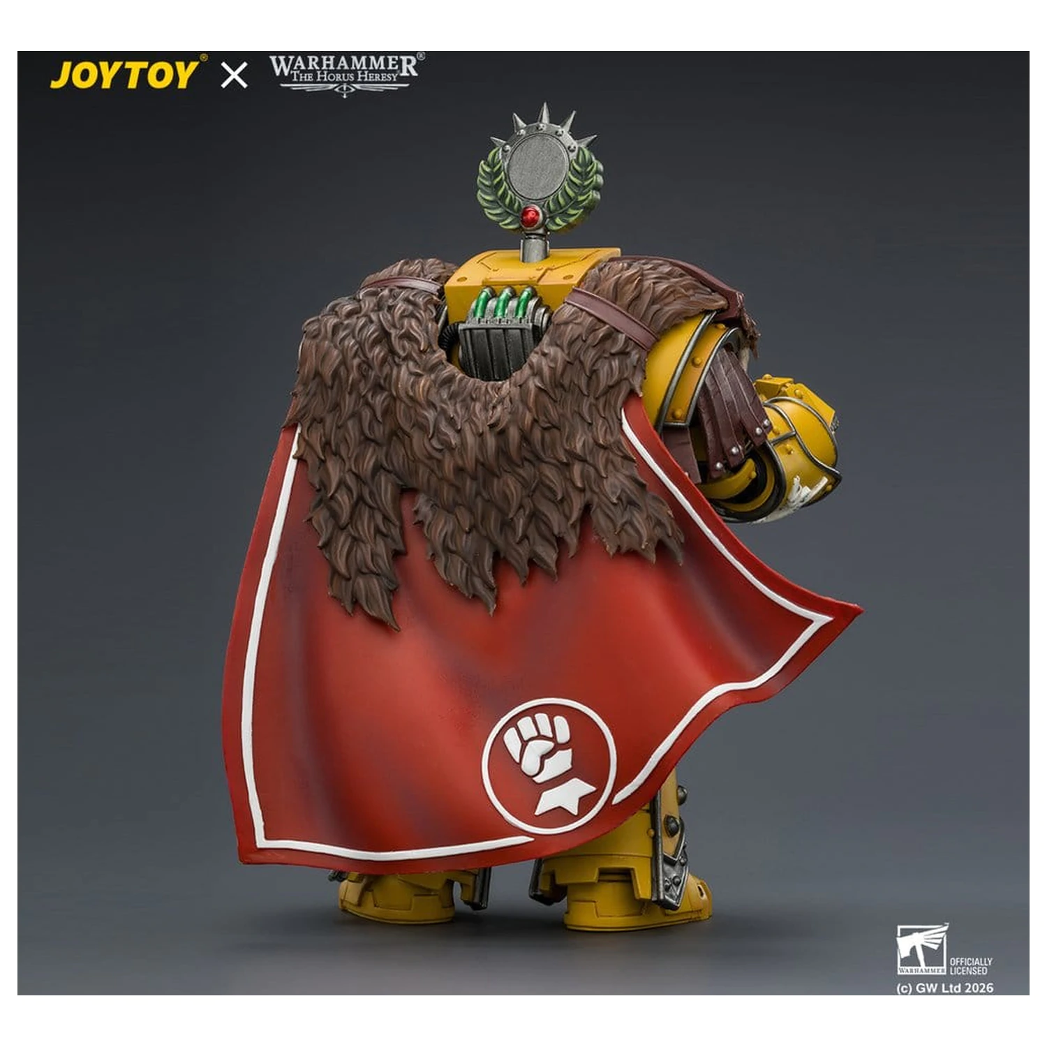 Warhammer Figurka Akcji Imperial Fists Lord Castellan Evander Garrius, The Tyrant of Cthonia 14 cm zdjęcie produktu