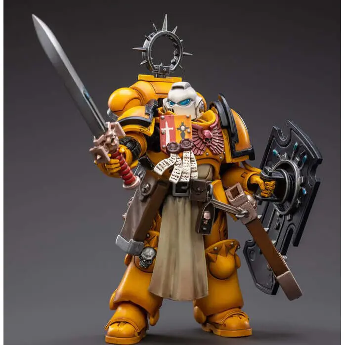 Warhammer 40k Figurka Akcji 1/18 Primaris Space Marines Imperial Fists Bladeguard Veteran 12 cm zdjęcie produktu