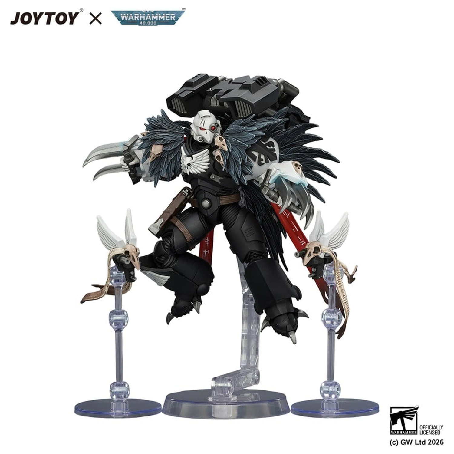Warhammer figurka akcji Raven Guard Chapter Master Aethon Shaan 13 cm zdjęcie produktu