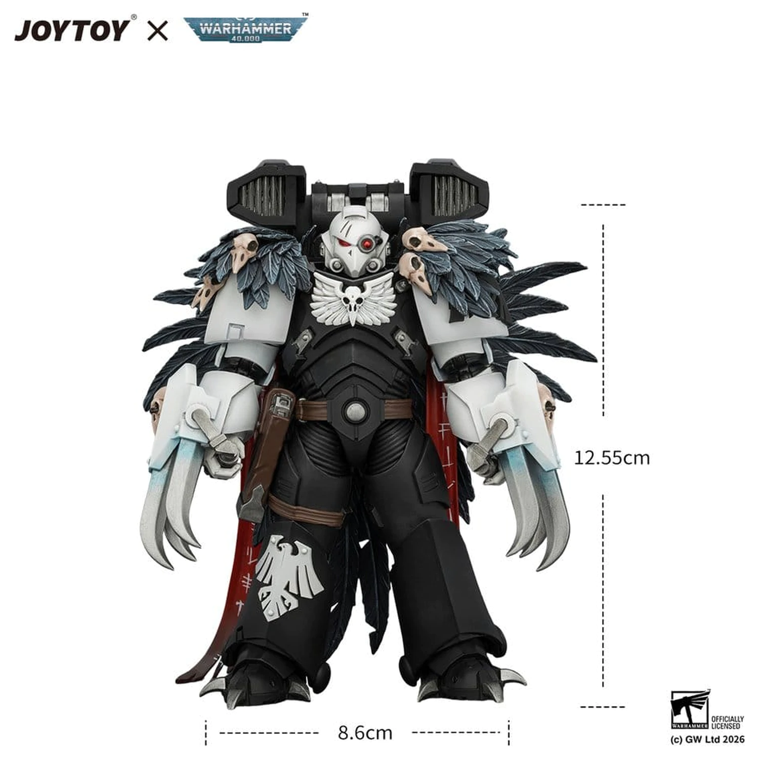 Warhammer figurka akcji Raven Guard Chapter Master Aethon Shaan 13 cm zdjęcie produktu