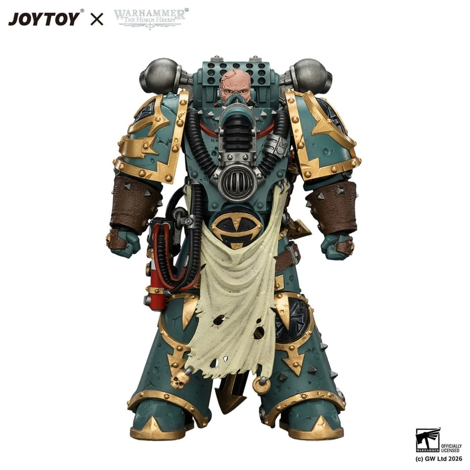 Warhammer Figurka akcji Sons of Horus Maloghurst the Twisted, the Warmaster's Equerry 13 cm zdjęcie produktu