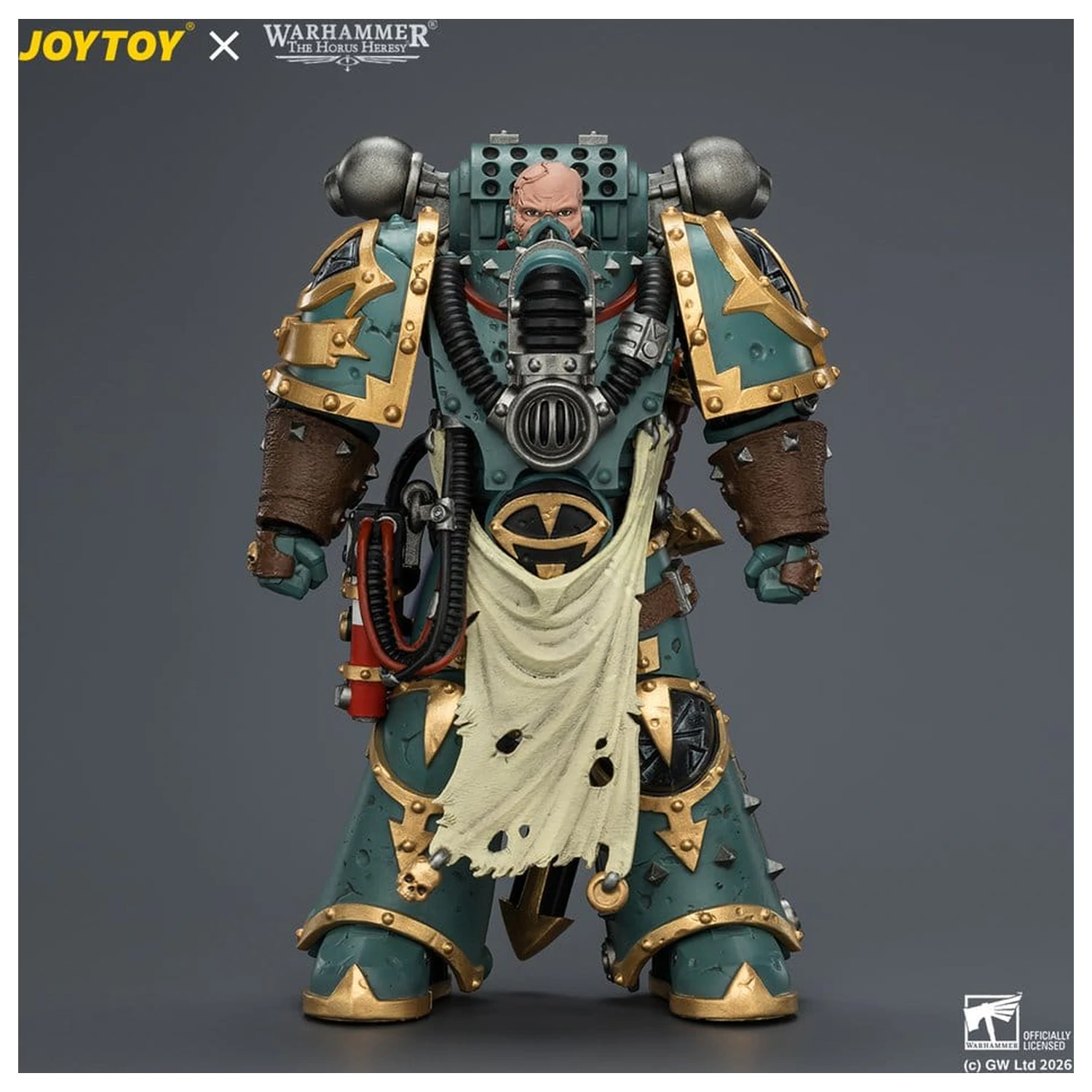 Warhammer Figurka akcji Sons of Horus Maloghurst the Twisted, the Warmaster's Equerry 13 cm zdjęcie produktu