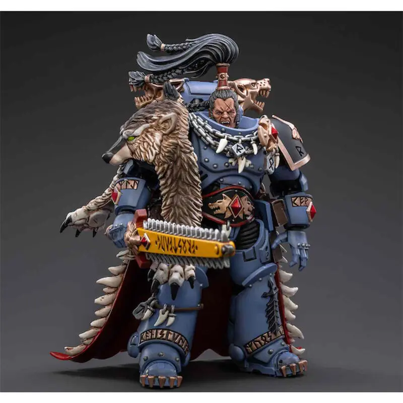 Warhammer 40k Figurka Akcji 1/18 Space Wolves Ragnar Blackmane 13 cm zdjęcie produktu