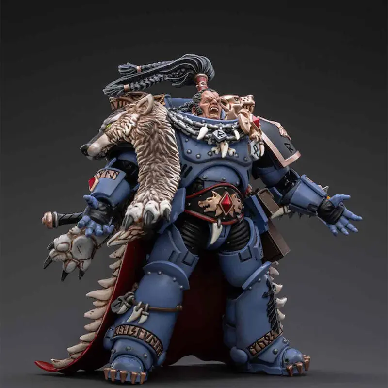 Warhammer 40k Figurka Akcji 1/18 Space Wolves Ragnar Blackmane 13 cm zdjęcie produktu