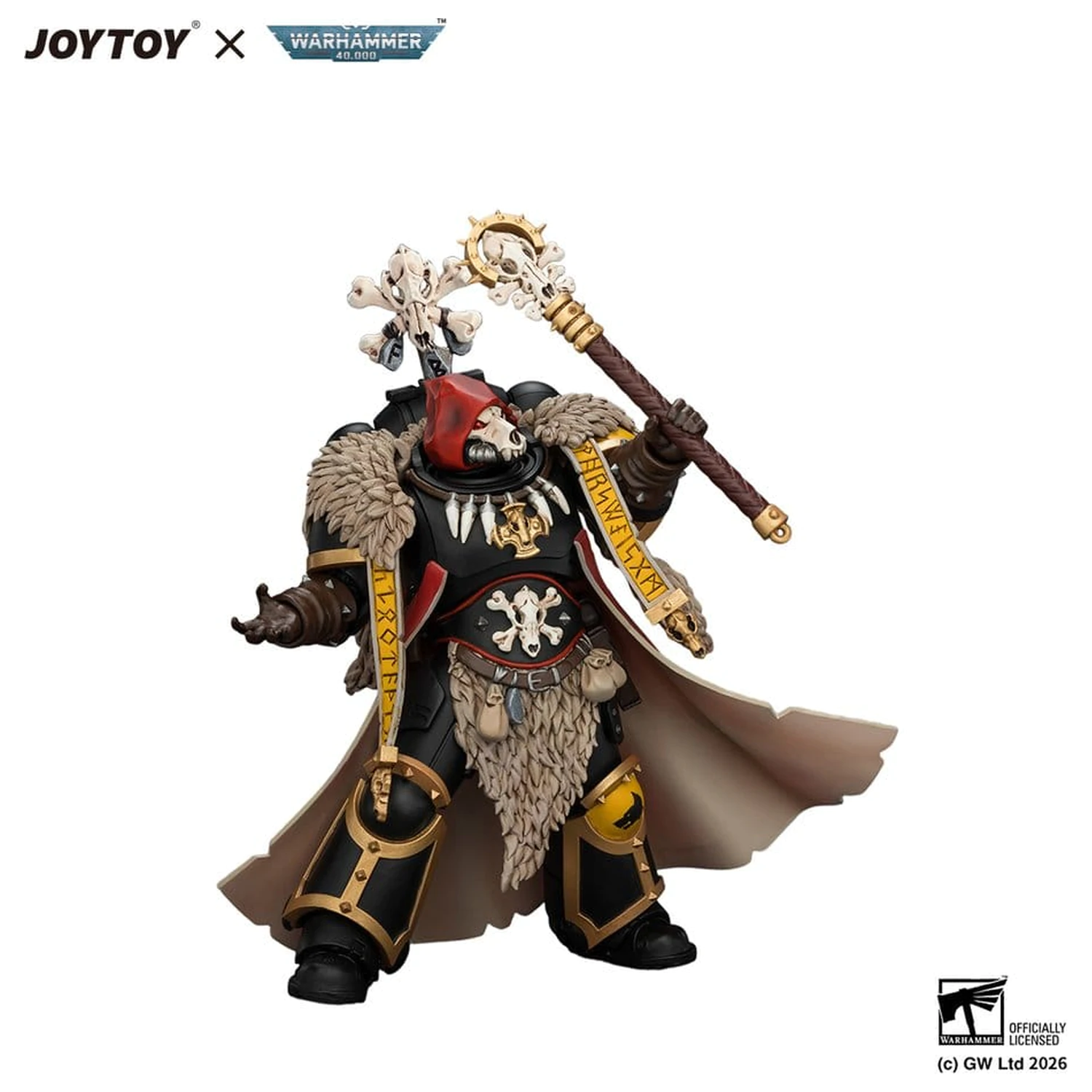 Warhammer figurka Space Wolves Wolf Priest 12 cm zdjęcie produktu