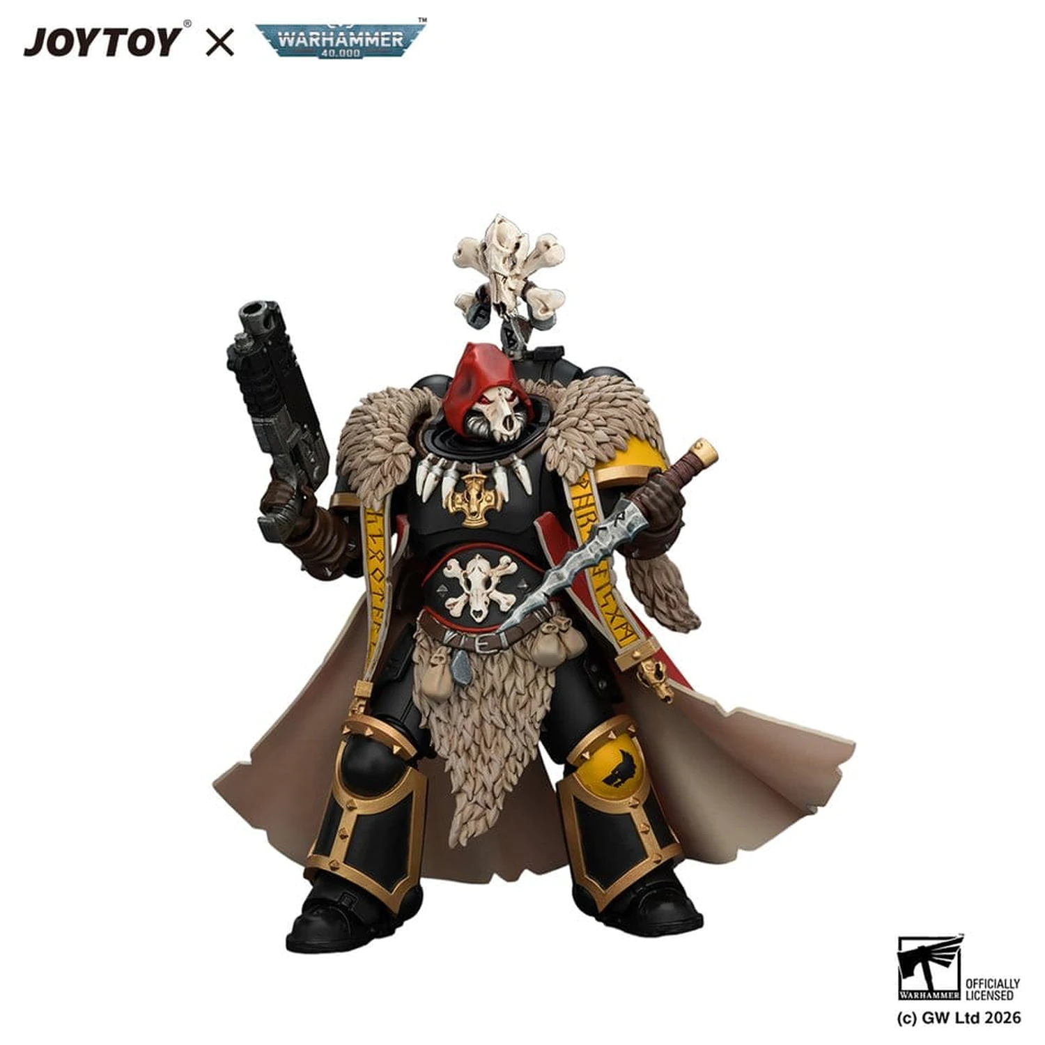 Warhammer figurka Space Wolves Wolf Priest 12 cm zdjęcie produktu