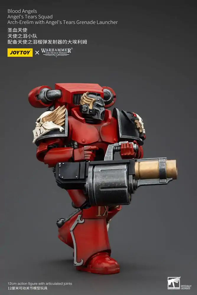 Warhammer The Horus Heresy Figurka Akcji 1/18 Blood Angels Angel's Tears Squad Arch-Erelim z Angel's Tears Grenade Launcher 12 cm zdjęcie produktu