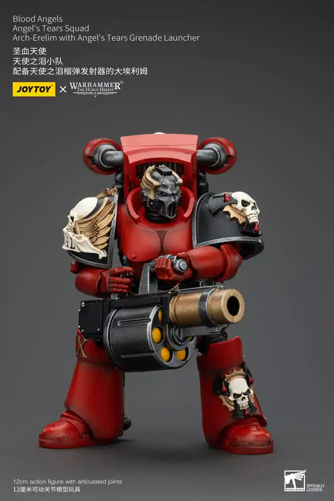 Warhammer The Horus Heresy Figurka Akcji 1/18 Blood Angels Angel's Tears Squad Arch-Erelim z Angel's Tears Grenade Launcher 12 cm zdjęcie produktu