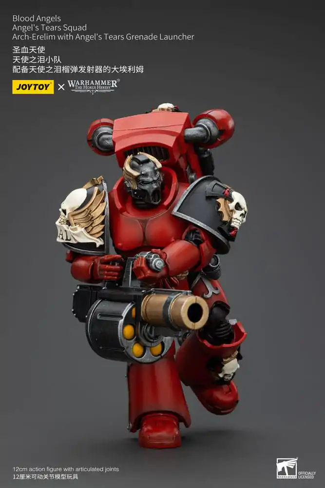 Warhammer The Horus Heresy Figurka Akcji 1/18 Blood Angels Angel's Tears Squad Arch-Erelim z Angel's Tears Grenade Launcher 12 cm zdjęcie produktu