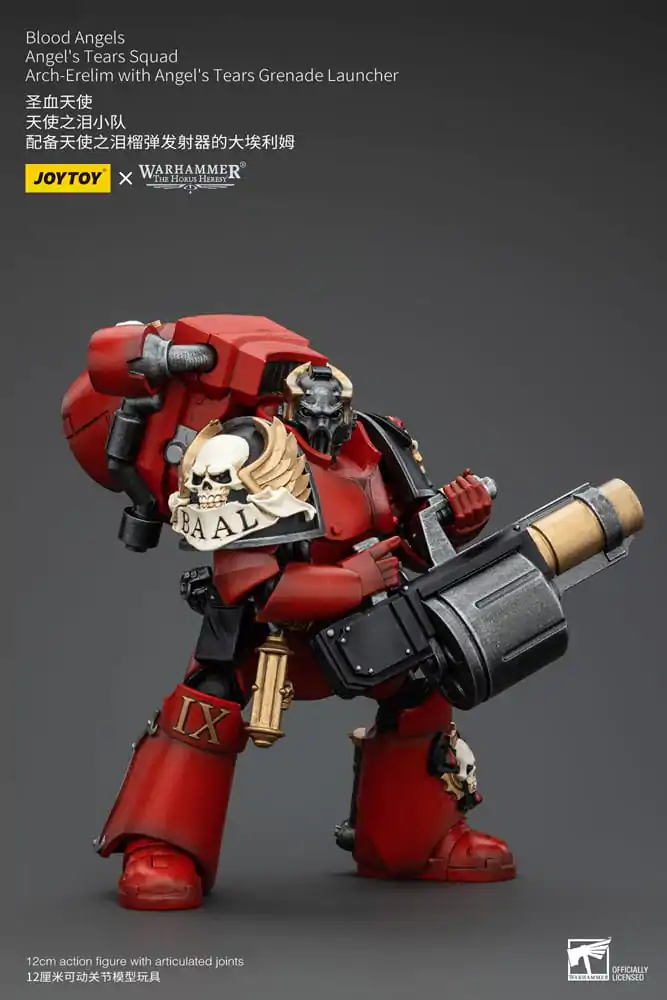 Warhammer The Horus Heresy Figurka Akcji 1/18 Blood Angels Angel's Tears Squad Arch-Erelim z Angel's Tears Grenade Launcher 12 cm zdjęcie produktu