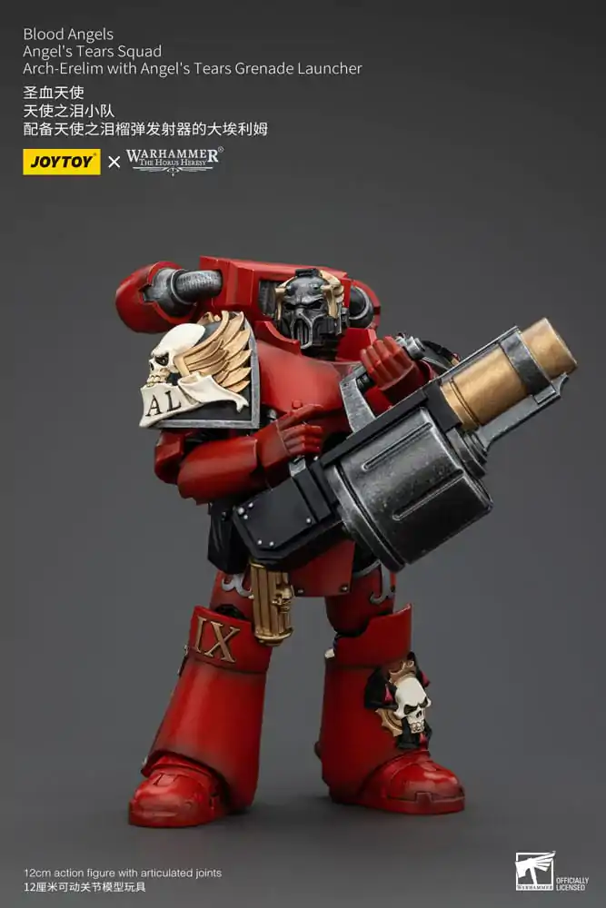 Warhammer The Horus Heresy Figurka Akcji 1/18 Blood Angels Angel's Tears Squad Arch-Erelim z Angel's Tears Grenade Launcher 12 cm zdjęcie produktu